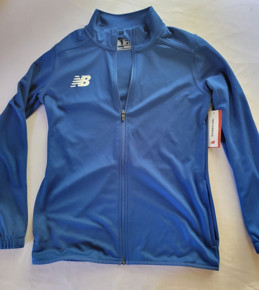New Balance Blue Knit Training Jacket - NWT - Medium - Geist Half Marathon